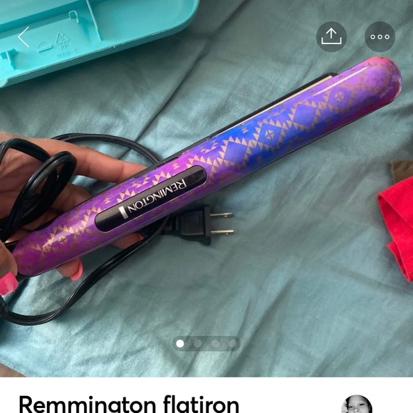 Curling iron/ flatiron like brand new - Picture 2 of 2